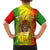 King's African Spirit Family Matching Off Shoulder Short Dress and Hawaiian Shirt Heart of A Lion - Wonder Print Shop