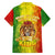 King's African Spirit Family Matching Off Shoulder Short Dress and Hawaiian Shirt Heart of A Lion - Wonder Print Shop