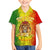 King's African Spirit Family Matching Off Shoulder Short Dress and Hawaiian Shirt Heart of A Lion - Wonder Print Shop