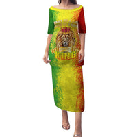 King's African Spirit Family Matching Puletasi and Hawaiian Shirt Heart of A Lion - Wonder Print Shop