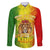King's African Spirit Family Matching Short Sleeve Bodycon Dress and Hawaiian Shirt Heart of A Lion - Wonder Print Shop