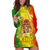 King's African Spirit Hoodie Dress Heart of A Lion - Wonder Print Shop