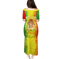 King's African Spirit Puletasi Heart of A Lion - Wonder Print Shop