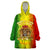 King's African Spirit Wearable Blanket Hoodie Heart of A Lion - Wonder Print Shop