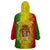 King's African Spirit Wearable Blanket Hoodie Heart of A Lion - Wonder Print Shop