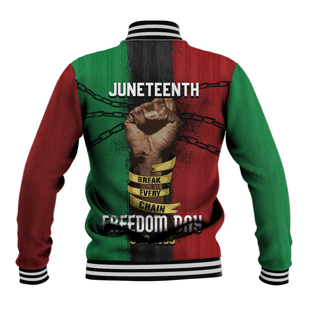 Juneteenth Freedom Day Baseball Jacket Black Pride Month - Wonder Print Shop