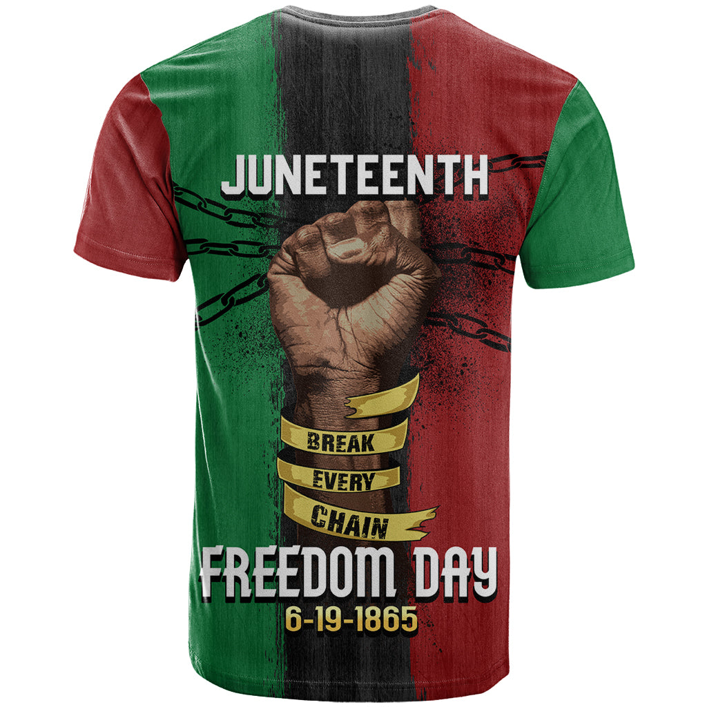 Juneteenth Freedom Day T Shirt Black Pride Month - Wonder Print Shop