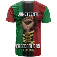 Juneteenth Freedom Day T Shirt Black Pride Month - Wonder Print Shop