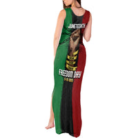 Juneteenth Freedom Day Tank Maxi Dress Black Pride Month - Wonder Print Shop