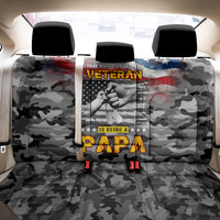 Father's Day Veteran Back Car Seat Cover American Flag - Wonder Print Shop
