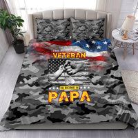 Father's Day Veteran Bedding Set American Flag - Wonder Print Shop