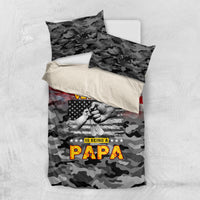 Father's Day Veteran Bedding Set American Flag - Wonder Print Shop