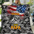 Father's Day Veteran Quilt American Flag - Wonder Print Shop