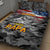Father's Day Veteran Quilt Bed Set American Flag - Wonder Print Shop