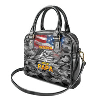 Father's Day Veteran Shoulder Handbag American Flag