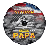 Father's Day Veteran Spare Tire Cover American Flag - Wonder Print Shop