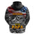 Father's Day Veteran Zip Hoodie American Flag - Wonder Print Shop