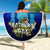 Personalized Father's Day Bass Fishing Beach Blanket Son and Daughter - Wonder Print Shop