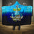 Personalized Father's Day Bass Fishing Hooded Blanket Son and Daughter