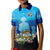 Personalized Father's Day Bass Fishing Kid Polo Shirt Son and Daughter - Wonder Print Shop