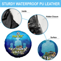 Personalized Father's Day Bass Fishing Spare Tire Cover Son and Daughter - Wonder Print Shop