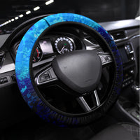 Father's Day Bass Fishing Steering Wheel Cover Son and Daughter - Wonder Print Shop