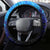 Father's Day Bass Fishing Steering Wheel Cover Son and Daughter - Wonder Print Shop