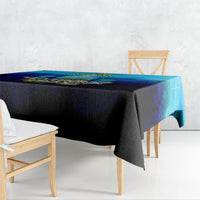 Personalized Father's Day Bass Fishing Tablecloth Son and Daughter - Wonder Print Shop