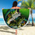 Father's Day Bass Fishing Beach Blanket Best Dad Ever - Wonder Print Shop