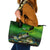 Father's Day Bass Fishing Leather Tote Bag Best Dad Ever - Wonder Print Shop