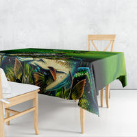 Father's Day Bass Fishing Tablecloth Best Dad Ever - Wonder Print Shop