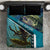 Happy Father's Day Bass Fishing Bedding Set Dad and Son - Wonder Print Shop