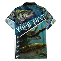 Happy Father's Day Bass Fishing Hawaiian Shirt Dad and Son - Wonder Print Shop