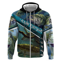 Happy Father's Day Bass Fishing Hoodie Dad and Son - Wonder Print Shop