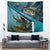 Happy Father's Day Bass Fishing Tapestry Dad and Son - Wonder Print Shop