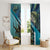 Happy Father's Day Bass Fishing Window Curtain Dad and Son - Wonder Print Shop