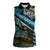 Happy Father's Day Bass Fishing Women Sleeveless Polo Shirt Dad and Son - Wonder Print Shop