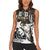 Happy Father's Day Deer Hunting Women Sleeveless Polo Shirt Dad I Love You - Wonder Print Shop