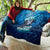 Personalized Father's Day Dad Fishing Skull Fisherman Quilt O Fish Ally Best Dad Ever - Wonder Print Shop