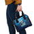 Personalized Father's Day Dad Fishing Skull Fisherman Shoulder Handbag O Fish Ally Best Dad Ever