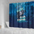 Personalized Father's Day Dad Fishing Skull Fisherman Shower Curtain O Fish Ally Best Dad Ever