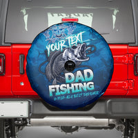 Personalized Father's Day Dad Fishing Skull Fisherman Spare Tire Cover O Fish Ally Best Dad Ever - Wonder Print Shop