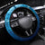 Father's Day Dad Fishing Skull Fisherman Steering Wheel Cover O Fish Ally Best Dad Ever - Wonder Print Shop