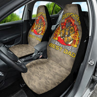 Firefighter Make The Best Dad Car Seat Cover Father's Day - Wonder Print Shop