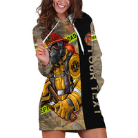 Firefighter Make The Best Dad Hoodie Dress Father's Day - Wonder Print Shop