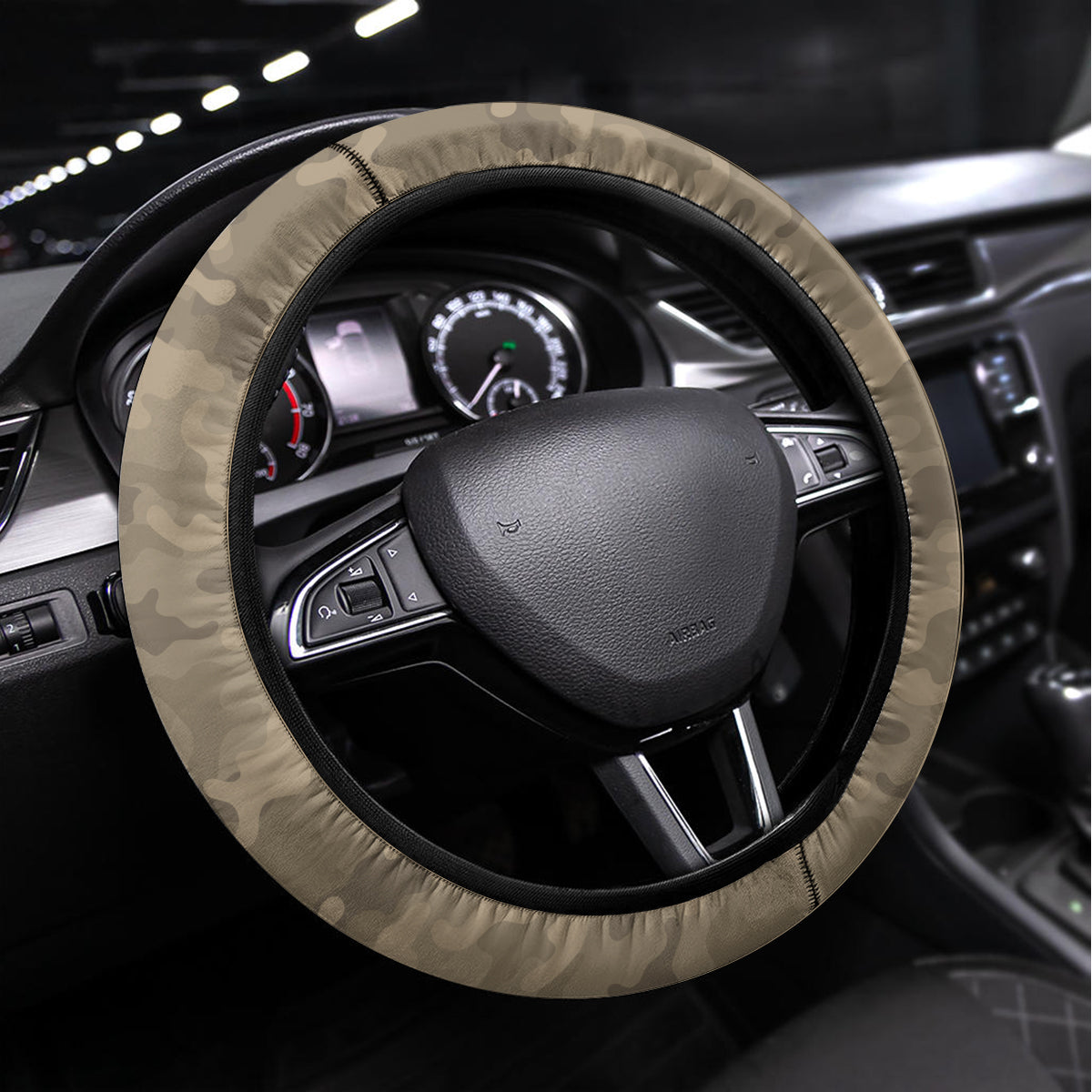 Firefighter Make The Best Dad Steering Wheel Cover Father's Day - Wonder Print Shop