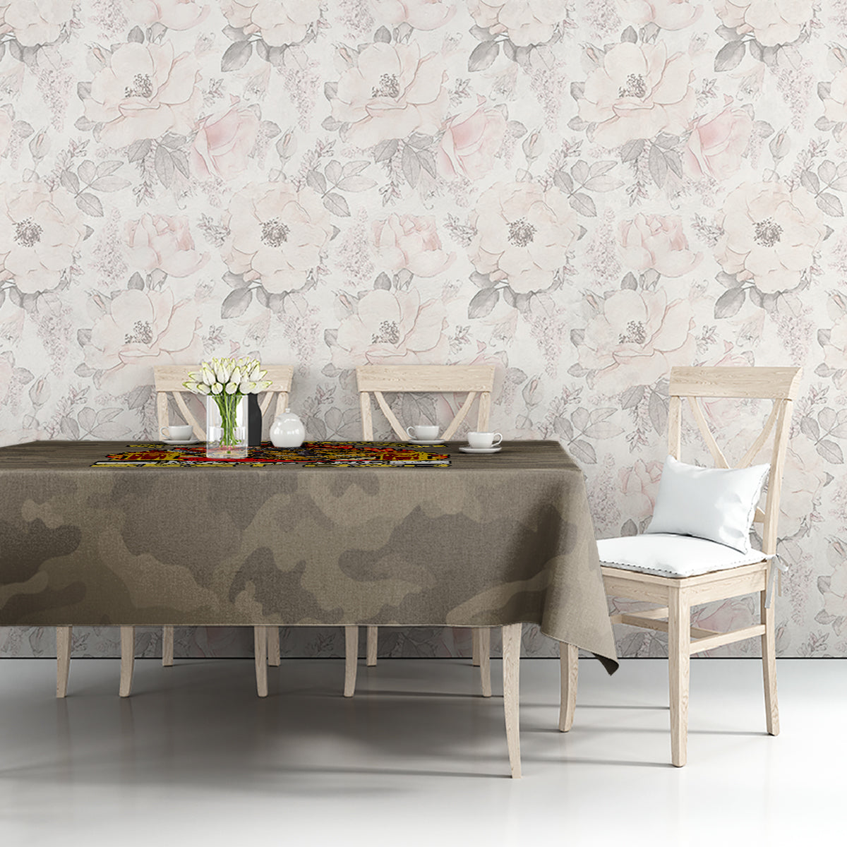 Firefighter Make The Best Dad Tablecloth Father's Day - Wonder Print Shop