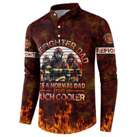 Father and Kids Firefighter Button Sweatshirt Like A Normal Dad - Wonder Print Shop