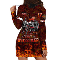 Father and Kids Firefighter Hoodie Dress Like A Normal Dad - Wonder Print Shop