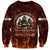 Father and Kids Firefighter Sweatshirt Like A Normal Dad - Wonder Print Shop